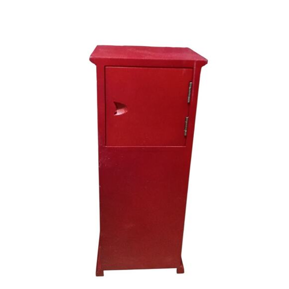 Vintage 13" Classic Table Clock Hinged Door Jewelry Drawers Tower (PARTS ONLY) - Picture 5 of 9